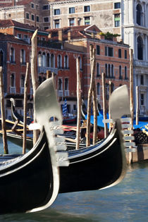 Gondolas on Grand Canal, Venice, Italy von Danita Delimont