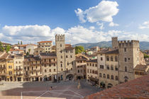 Piazza Grande, Arezzo, Val di Chiana, Arezzo district, Tuscany, von Danita Delimont
