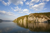 Iron Gate, the gorge of river danube through the carpathian mts. by Danita Delimont