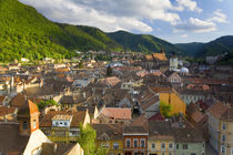 View over Brasov, Transylvania, Romania by Danita Delimont