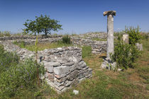 Romania, Black Sea Coast, Histria, ruins of oldest Romanian ... by Danita Delimont