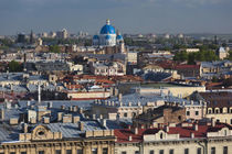 Russia, Saint Petersburg, Center, elevated city view from St by Danita Delimont