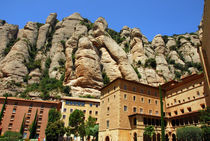 Montserrat monastery, Catalonia, Spain by Danita Delimont