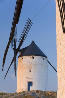 Windmills in Ciudad Real Province, Castilla La Mancha, Spain by Danita Delimont