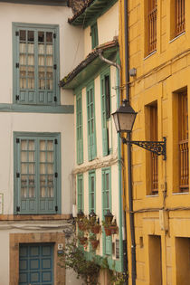 Spain, Asturias Region, Asturias Province, Oviedo, town architecture by Danita Delimont