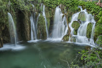 Croatia, Plitvice Lakes National Park, Waterfall by Danita Delimont