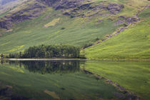Pre-dawn reflections on Buttermere Lake, Cumbria, Lake Distr... by Danita Delimont