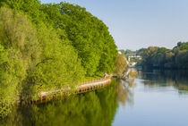 Emajogi River, Tartu, Estonia, Baltic States by Danita Delimont