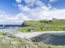 Landscape in North Roe, Shetland, Scotland by Danita Delimont
