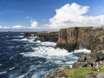 Landscape on Eshaness, Shetland, Scotland by Danita Delimont