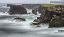 Landscape at Eshaness, Shetland, Scotland by Danita Delimont