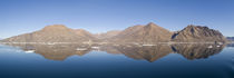 Mountain reflection panorama, Godthab Golf, North East Green... von Danita Delimont