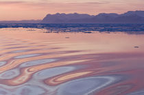 Sunset, Kong Oscar Fjord, East Coast of Greenland von Danita Delimont