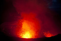 Volcano eruptions at Yasur Volcano, Island of Tanna, Vanuatu... by Danita Delimont