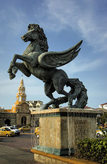Dramatic and inspiring equine sculptures link Getsemani with... by Danita Delimont