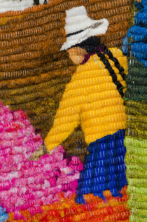 Ecuador, Quito area, Otavalo Handicraft Market von Danita Delimont