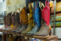 Cowboy boots, San Juan de Dios Market, Guadalajara, Jalisco, Mexico by Danita Delimont