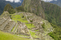 Machu Picchu, Aguas Calientes, Peru. by Danita Delimont