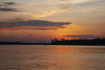 Sunset on the Ucayali River by Danita Delimont