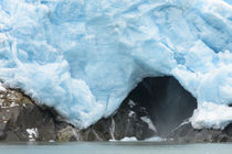A close up view of the terminus of a Resurrection Bay Glacier by Danita Delimont