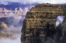 USA, Arizona, Grand Canyon National Park, North Rim, Clouds ... by Danita Delimont