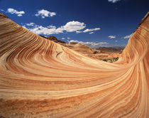 USA, Arizona, Colorado Plateau, Striped sandstone formations by Danita Delimont