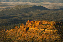 Aerial View, Cockscomb, Red Rock Country, Sedona, Coconino N... by Danita Delimont
