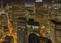 City view from the 40th Floor of the Loews Regency Hotel in ... von Danita Delimont