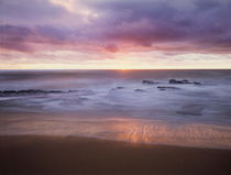 USA, California, San Diego, Sunset over tide pools on the Pa... von Danita Delimont