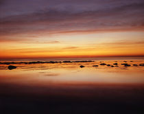 USA, California, San Diego, Sunset over tide pools on the Pa... von Danita Delimont