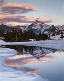 USA, California, Sierra Nevada Mountains, Dana Peak reflecti... by Danita Delimont