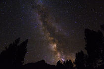 The Milky Way over the Palisades, John Muir Wilderness, Sier... von Danita Delimont