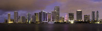 Morning twilight over Miami Skyline, Miami, Florida, USA von Danita Delimont