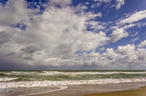 Storm coming in, Eastern Florida coast, Atlantic Ocean, near Jupiter by Danita Delimont