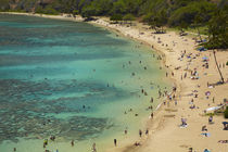 USA, Hawaii, Oahu, Beach at Hanauma Bay Nature Preserve . by Danita Delimont