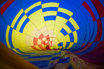 USA, Massachusetts, Hudson, Ballon Festival, hot air balloon interior von Danita Delimont