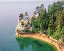 USA, Michigan, Miner's Castle, Pictured Rocks National Seash... von Danita Delimont