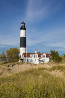 Big Sable Point Lighthouse on Lake Michigan, Mason County, L... von Danita Delimont