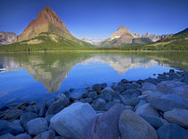 USA, Montana, Glacier National Park, Swiftcurrent Lake, Many... by Danita Delimont