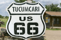 Tucumcari Route 66 sign, New Mexico, USA. by Danita Delimont