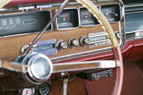 Interior of an old classic car, Tucumcari, New Mexico, USA by Danita Delimont