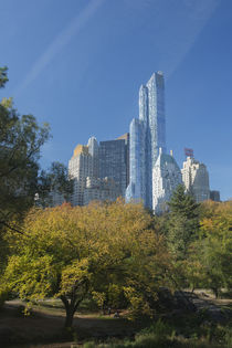 View of high-rise buildings along Central Park South from in... von Danita Delimont