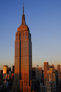 Sunset over the Empire State Building, New York City, New York by Danita Delimont