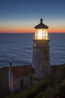 Heceta Head Lighthouse along the Oregon Coast, USA by Danita Delimont