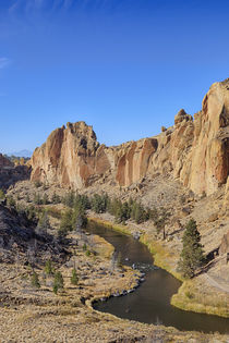 USA, Oregon, Smith Rock State Park, Crooked River by Danita Delimont