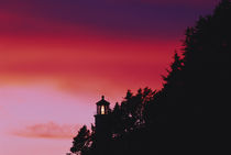 Florence, Heceta Head Lighthouse at sunset Devils Elbow Stat... by Danita Delimont
