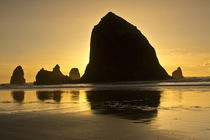 Sunset, Cannon Beach, Oregon, USA by Danita Delimont