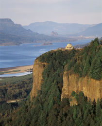 USA, Oregon, Columbia River Gorge, View of Crown Point by Danita Delimont