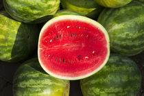 Watermelon for sale at a farmer's market, Charleston, South Carolina von Danita Delimont
