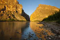 Santa Elena Canyon and Rio Grande by Danita Delimont